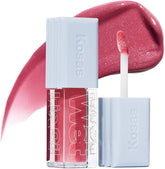 Kosas  Wet Lip Oil Plumping Treatment Gloss - Malibu - Surfy Pink